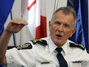 Edmonton police chief Rod Knecht says the default position of the service is to release the names of homicide victims, but he is defending the decision to withhold names in certain cases.