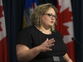 Alberta Deputy Premier, Sarah Hoffman.