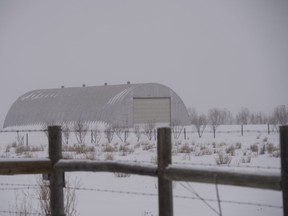 The Quonset where James Roszko gunned down four Mounties on March 3, 2005.