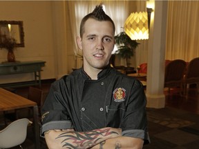 Chef Levi Biddlecombe of Attila the Hungry food truck appears on Chopped Canada Saturday, Oct. 15 at 8 p.m. on Food Network Canada.