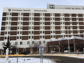 The Misericordia Hospital in Edmonton on Thursday Nov 20, 2014.