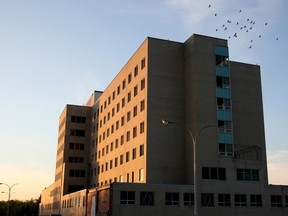 The closed Camsell Hospital, photographed in May 2010.