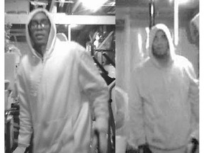 Edmonton homicide detectives have released these infrared images of suspects wanted in connection to a fatal home invasion on McConachie Boulevard on Tuesday, Oct. 4, 2016.