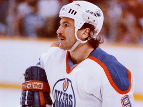 Edmonton Oilers forward Glenn Anderson on March 15, 1987.