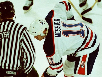 Mid 1980's Mark Messier Game Worn Edmonton Oilers Jersey. Hockey, Lot  #82448