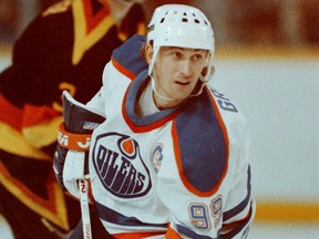 Edmonton Oilers legend Wayne Gretzky.