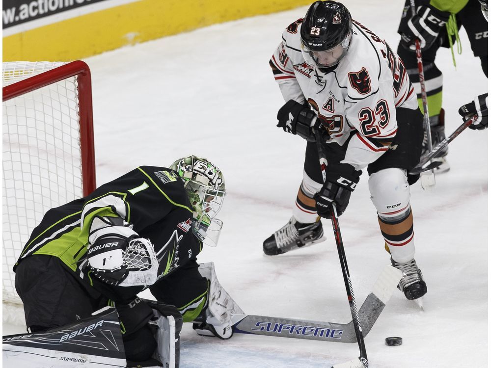 Ice Freeze Oil Kings 2-1 On Military Appreciation Day - Edmonton Oil Kings