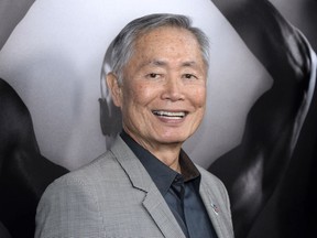 A March 2016 file photo of actor George Takei.