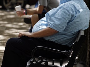 According to Statistics Canada, the number of overweight and obese men has jumped to 61.8 per cent for men and 46.2 per cent for women.