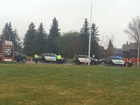 Edmonton police were called to the scene at 7:35 a.m. and found the teen lying in the middle of road near 178 Street  and 69 Avenue.