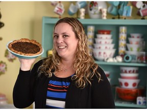 Karlynn Johnston, the Edmonton baker behind The Kitchen Magpie blog, has just released her first cookbook, Flapper Pie and a Blue Prairie Sky.