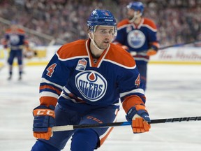 Edmonton Oilers defenceman Kris Russell.
