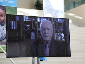 Former U.S. President Jimmy Carter announced that Edmonton and Winnipeg would be the sites of the 2017 Jimmy and Rosalynn Carter Work Project, July 9-14, 2017.