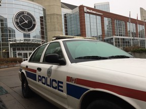 There was a heavy police presence at MacEwan University on Oct. 25 after an online threat was made against the university.