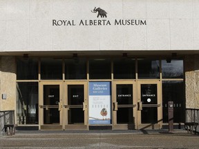 The former site of the Royal Alberta Museum  on Oct. 26, 2016.