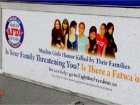 An Alberta court has ruled the city had the right to take down bus ad purchased by an extremist American anti-Muslim group.