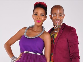 Nhlanhla Nciza and Theo Kgosinkwe are the co-lead singers at the core of Mafikizolo, South Africa's tribal-pop band which plays Edmonton Saturday, one of only two Canadian dates on its first North American tour.