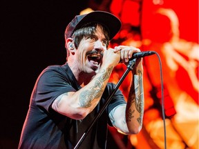 Anthony Kiedis of Red Hot Chili Peppers performs at the 2016 edition of Lollapalooza in Chicago.