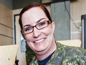 Capt. Donna Riguidel, public affairs officer for Edmonton's 3 Canadian Division Support Group, is founder of Operation Honour, which aims at supporting victims of military sexual abuse and attempting to stop future occurrences through education.