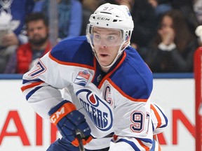 Edmonton Oilers captain Connor McDavid.