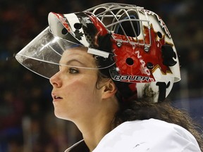 Canadian women's national team goalie Shannon Szabados.
