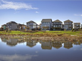 Cy Becker is a recently developed neighbourhood, one of several that makes up the Pilot Sound area in Edmonton's northeast.