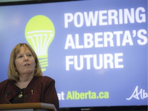 Alberta Energy Minister Margaret McCuaig-Boyd announces changes to Alberta's energy market.