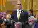 Liberal MP Randy Boissonnault rises during statements in the House of Commons, Monday June 13, 2016 in Ottawa. Prime Minister Justin Trudeau has named an Edmonton MP as his special advisor on LGBTQ2 issues.Randy Boissonnault will work with advocacy groups to promote equality for lesbians, gays, bisexual, transgender, queer and two-spirited people - a term used broadly to describe indigenous people who identify as LGBTQ.