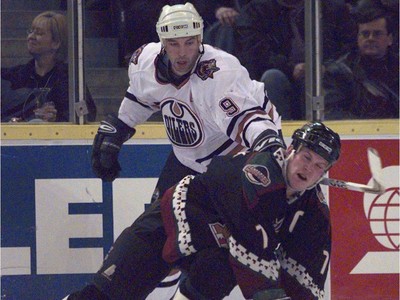 1998-99 Bill Guerin Edmonton Oilers Game Worn Jersey