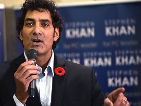 Former MLA Steven Khan is one of six candidates running for the Progressive Conservative leadership. The candidates will appear together for the first time on Nov. 5, 2016, at a forum in Red Deer.