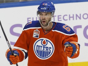 Edmonton Oilers forward Benoit Pouliot.