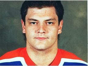 Edmonton Oilers forward Esa Tikkanen in the 1980s.