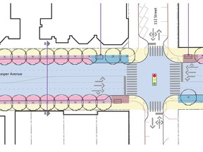 Imagine Jasper plan calls for flex spaces for parking or patios.