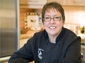 Chef Gail Hall, photographed in November 2013.