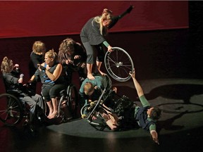 Les Étoiles by Lindsay Eales, part of Careful, a CRIPSIE production of integrated dance and performance.