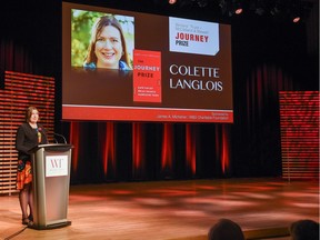 Colette Langlois wins the Writers' Trust/ McClelland and Stewart Journey Prize for her short story The Emigrants