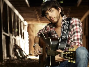 Chris Janson performs at the Edmonton Expo Centre on Nov. 10.