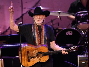 Willie Nelson performs at the 17th Annual GRAMMY Foundation Legacy Concert at the Wilshire Ebell Theatre on Thursday, Feb. 5, 2015, in Los Angeles.