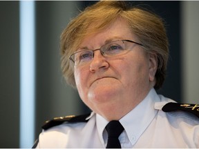 RCMP Deputy Commissioner Marianne Ryan speaks to Postmedia during a year-end interview at RCMP K-Division.