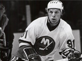 New York Islanders centre Butch Goring in the 1980s.