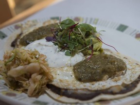 Huevos Rancheros is on the menu for the Nordic Brunch at Victoria Golf Course. Now the brunch extends to Riverside with a Mexican-themed menu.