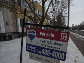 November figures released Friday by the Realtors Association of Edmonton showed average selling prices rose for single-family dwellings but fell for condos.