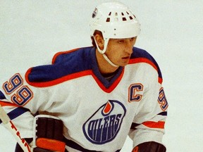 Edmonton Oilers star Wayne Gretzky in 1984.