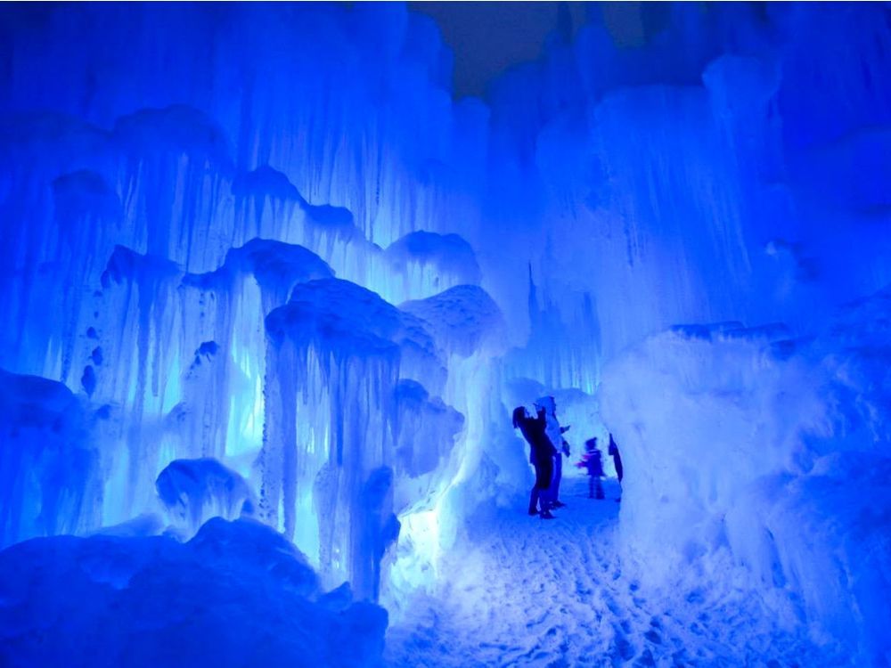 Ice Castles at Edmonton's Hawrelak Park open to touring Friday