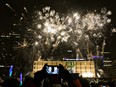 You can see fireworks during New Year's Eve festivities at Sir Winston Churchill Square.
