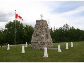 Four plaques were stolen from the Legion of Frontiersmen War Memorial located on Highway 14 and Range Road 205 on Nov. 12, 2016.