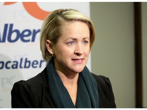 PC Alberta president Katherine O'Neill said the party will do better after a report confirmed rampant harassment and intimidation against former provincial progressive conservative leadership candidate Sandra Jansen, current leadership candidate Jason Kenney and four other female party members during a policy conference in Red Deer, Alta. between Nov. 4 and Nov. 6, 2016.