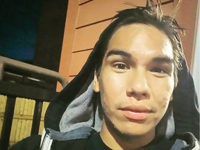 Phoenix Taypayosatum, 28, was hitchhiking from Edmonton to Camrose to try and patch things up after a family fight when he was struck by a vehicle and killed at the intersection of Highway 21 and Township Road 520 on the outskirts of Sherwood Park, his sister says.