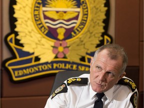 Edmonton Police Service Chief Rod Knecht told the police commission on Thursday that traffic ticket revenue does not go into the police budget.