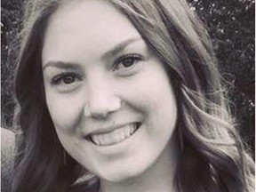 Rachael Longridge, 21, was killed on Dec. 23, 2016 in Edmonton.